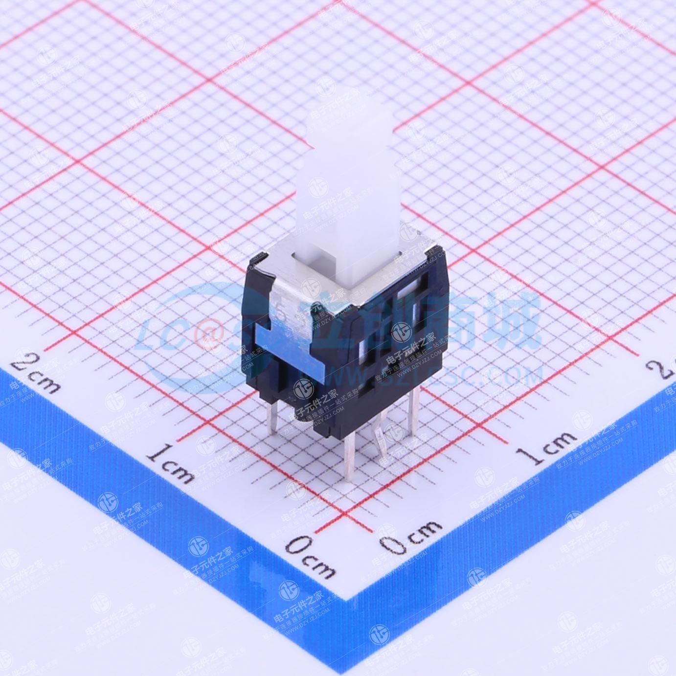 2.2mm行程中型垂直式转换开关