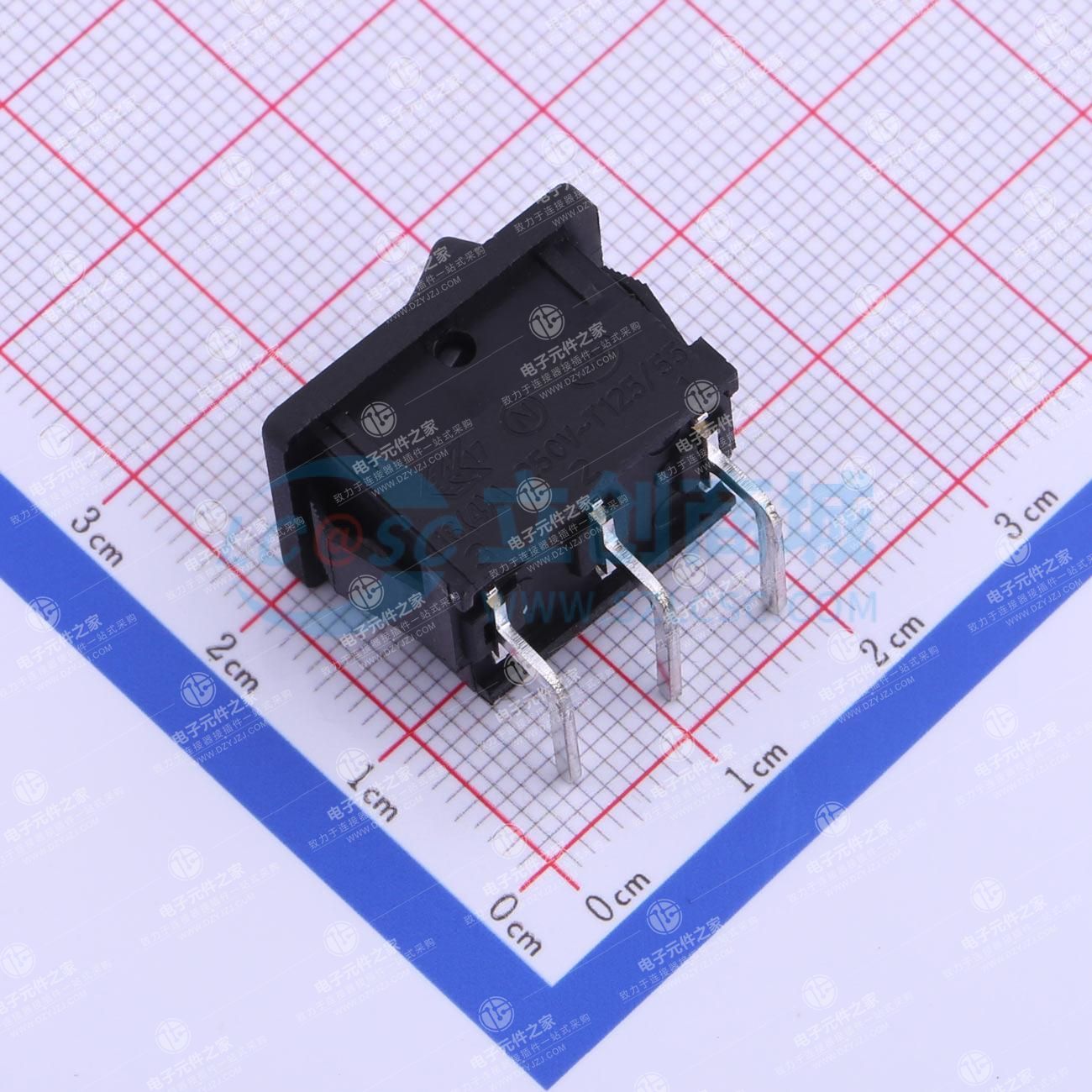 跷板开关SPDT 15x21mm
