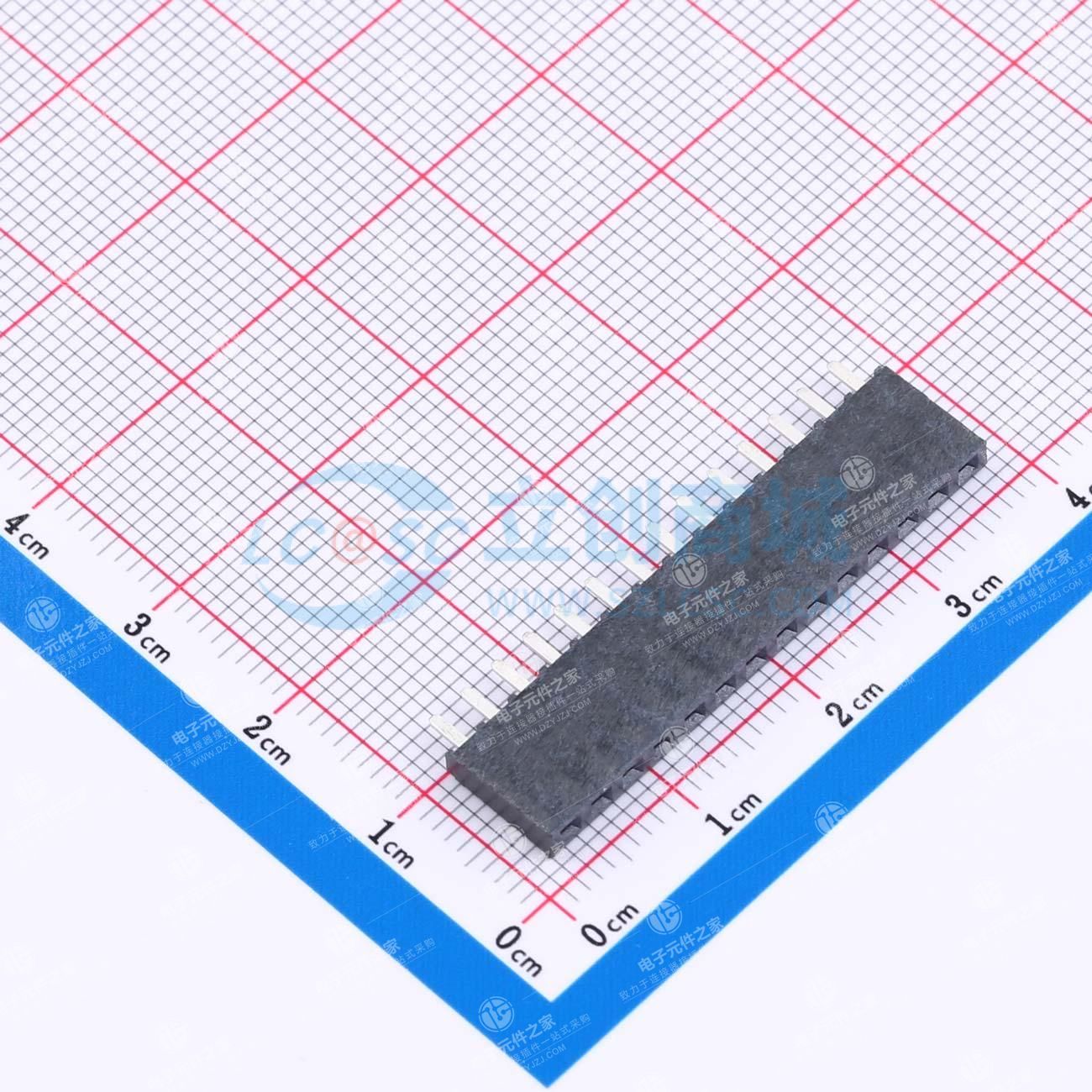 1x14P 间距:2.54mm 直插
