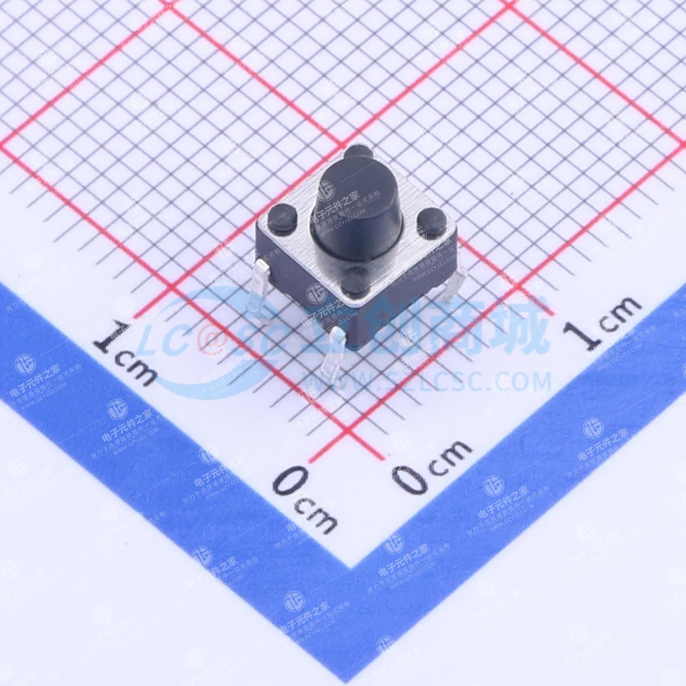 6*6*6mm 直插 轻触开关