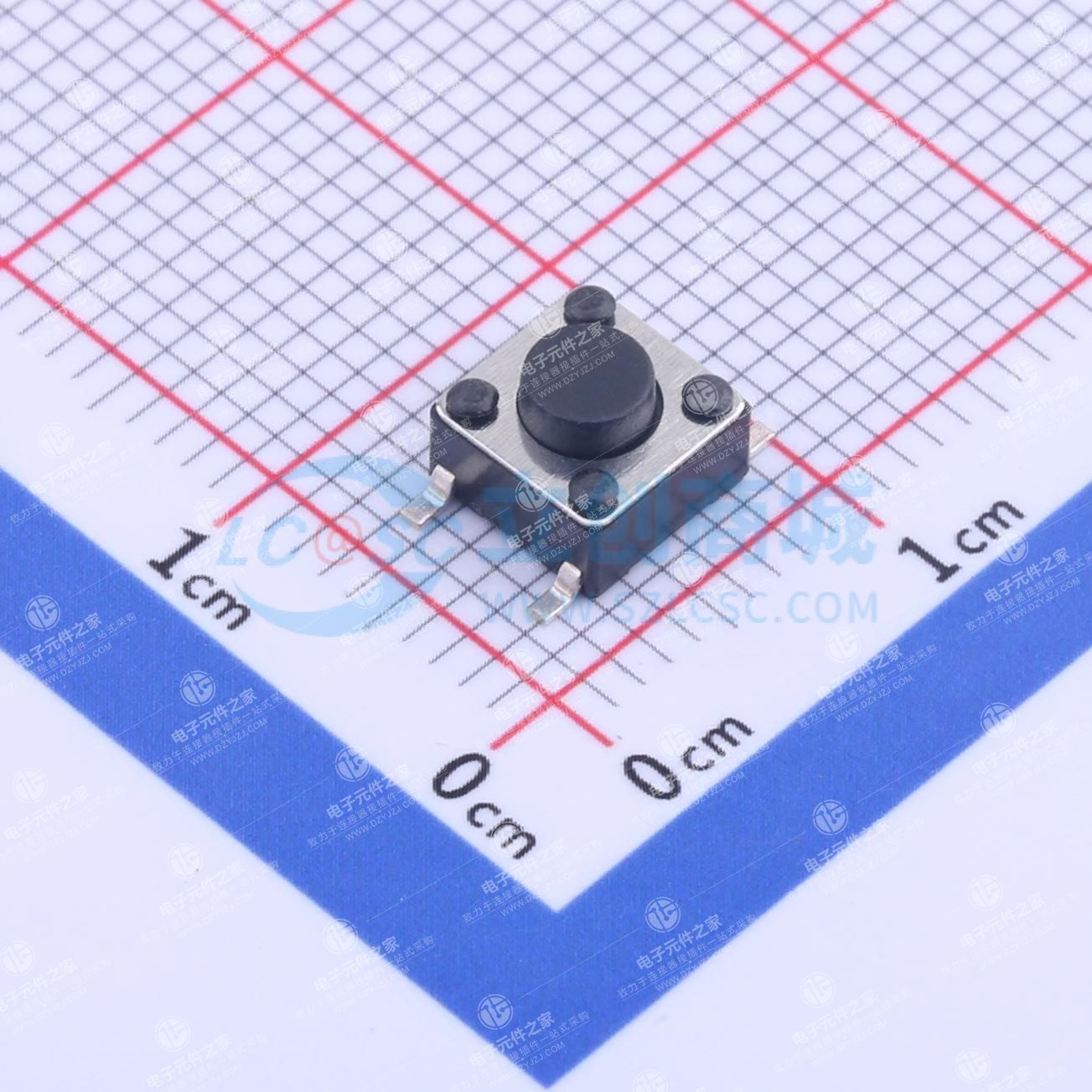6*6*4.3mm 立贴 轻触开关