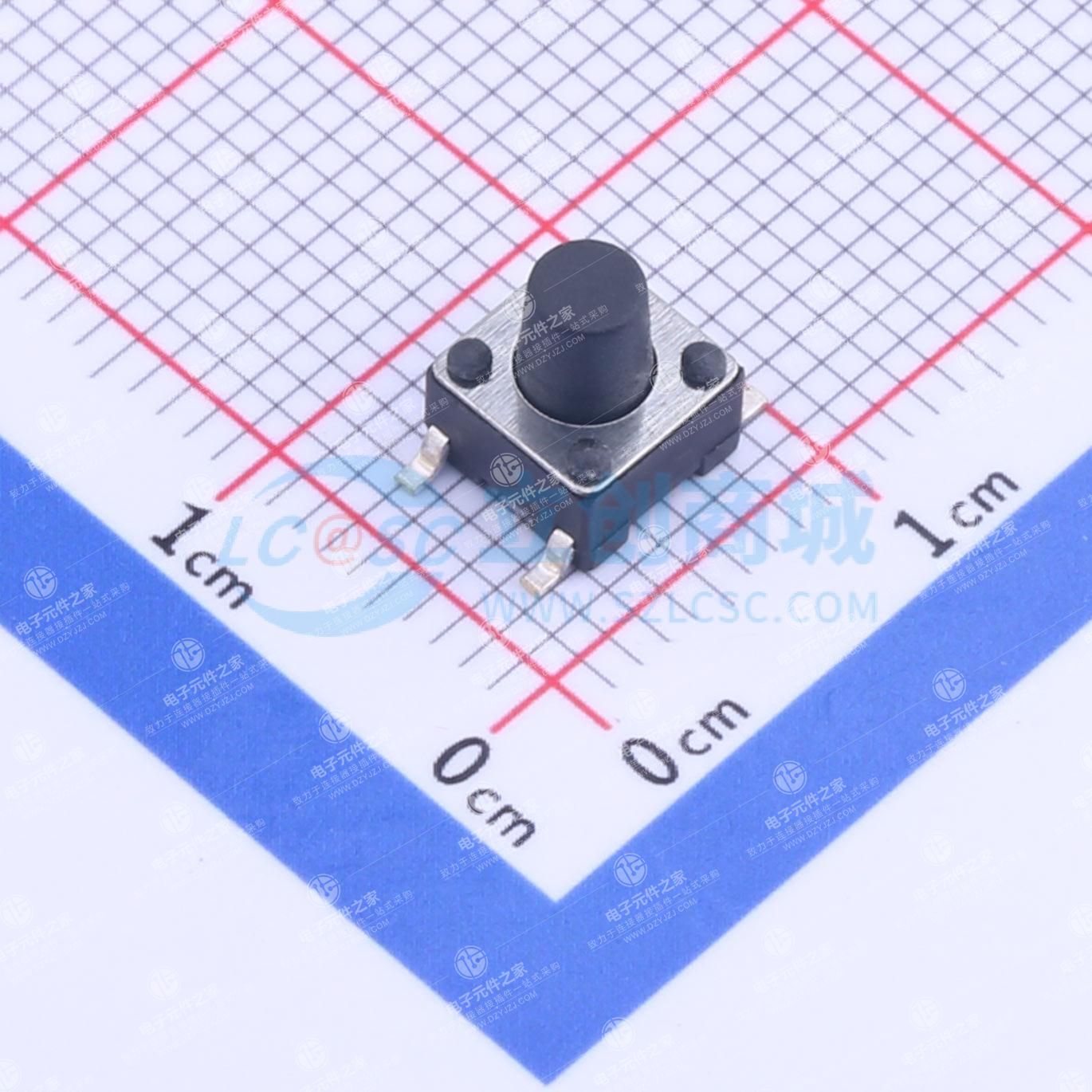 6*6*7mm 立贴 轻触开关