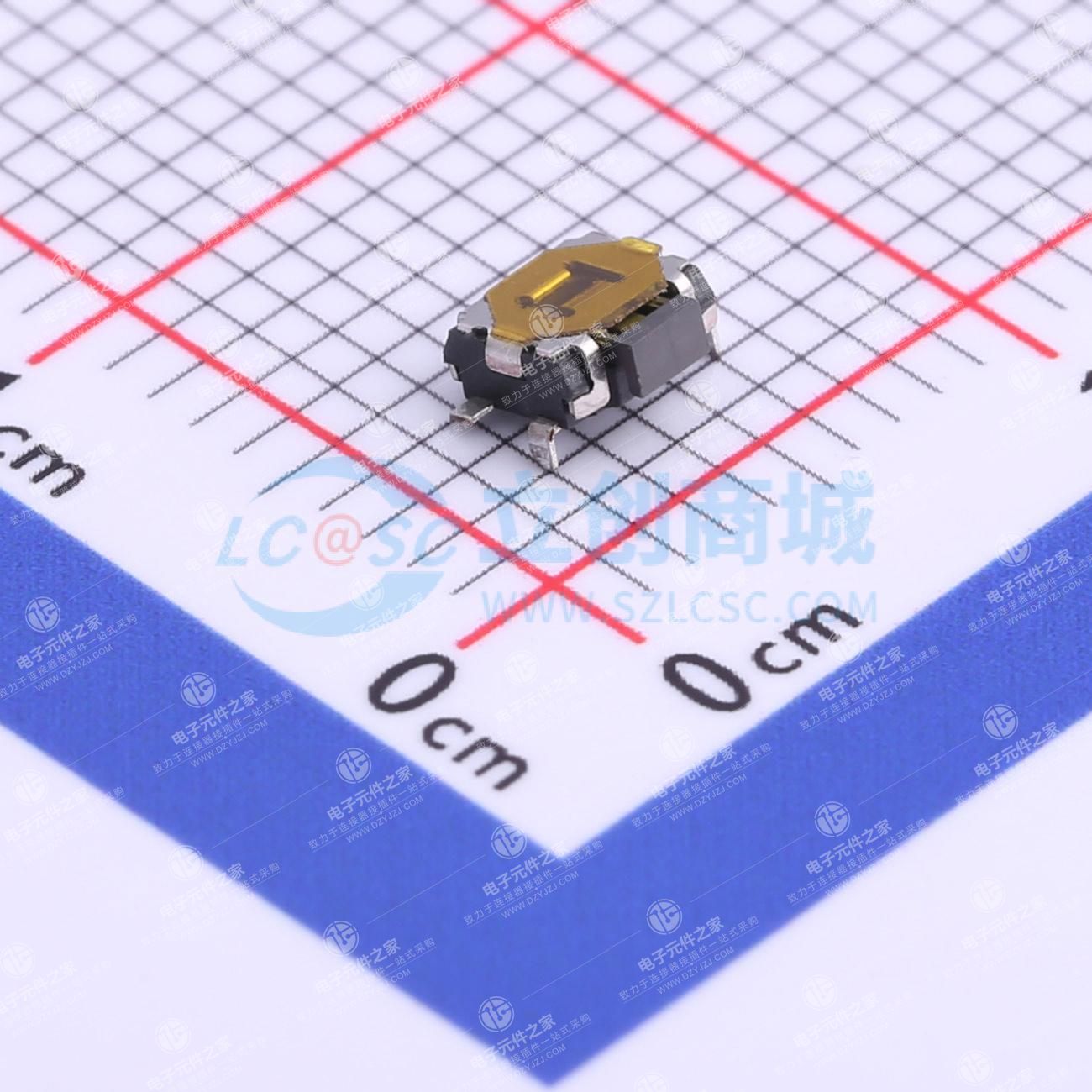 3.5*3*1.45mm 卧贴 轻触开关