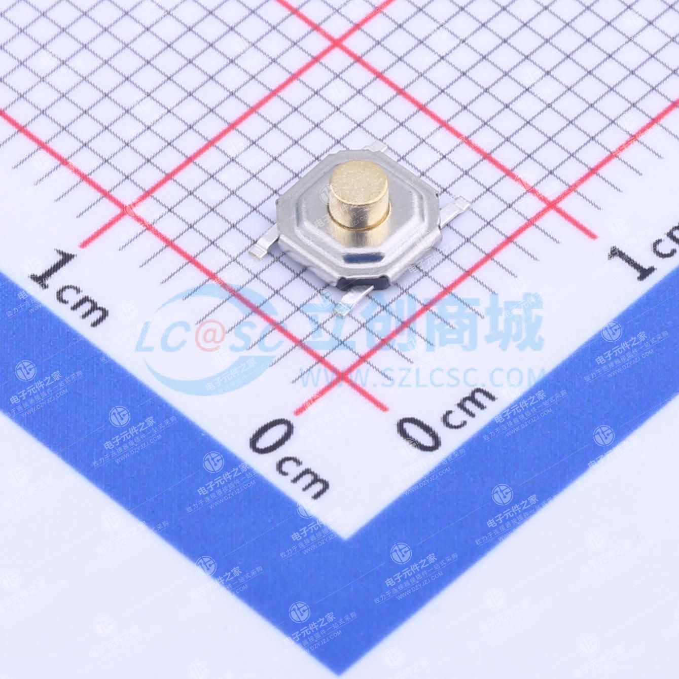 5.2*5.2*2.5mm 立贴 轻触开关
