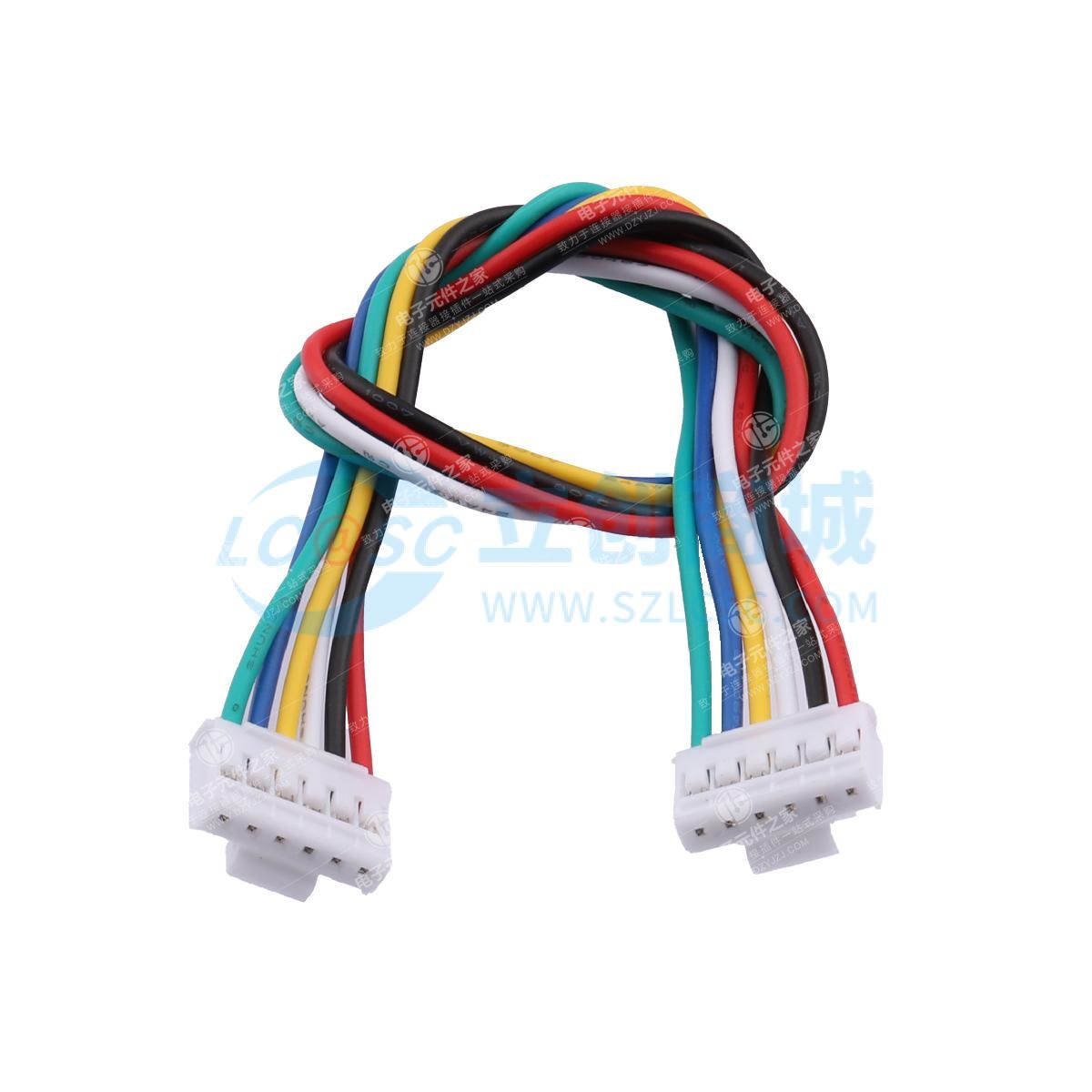 FG(富港) HY2.0mm-6P 双头反向 L=200mm 24AWG