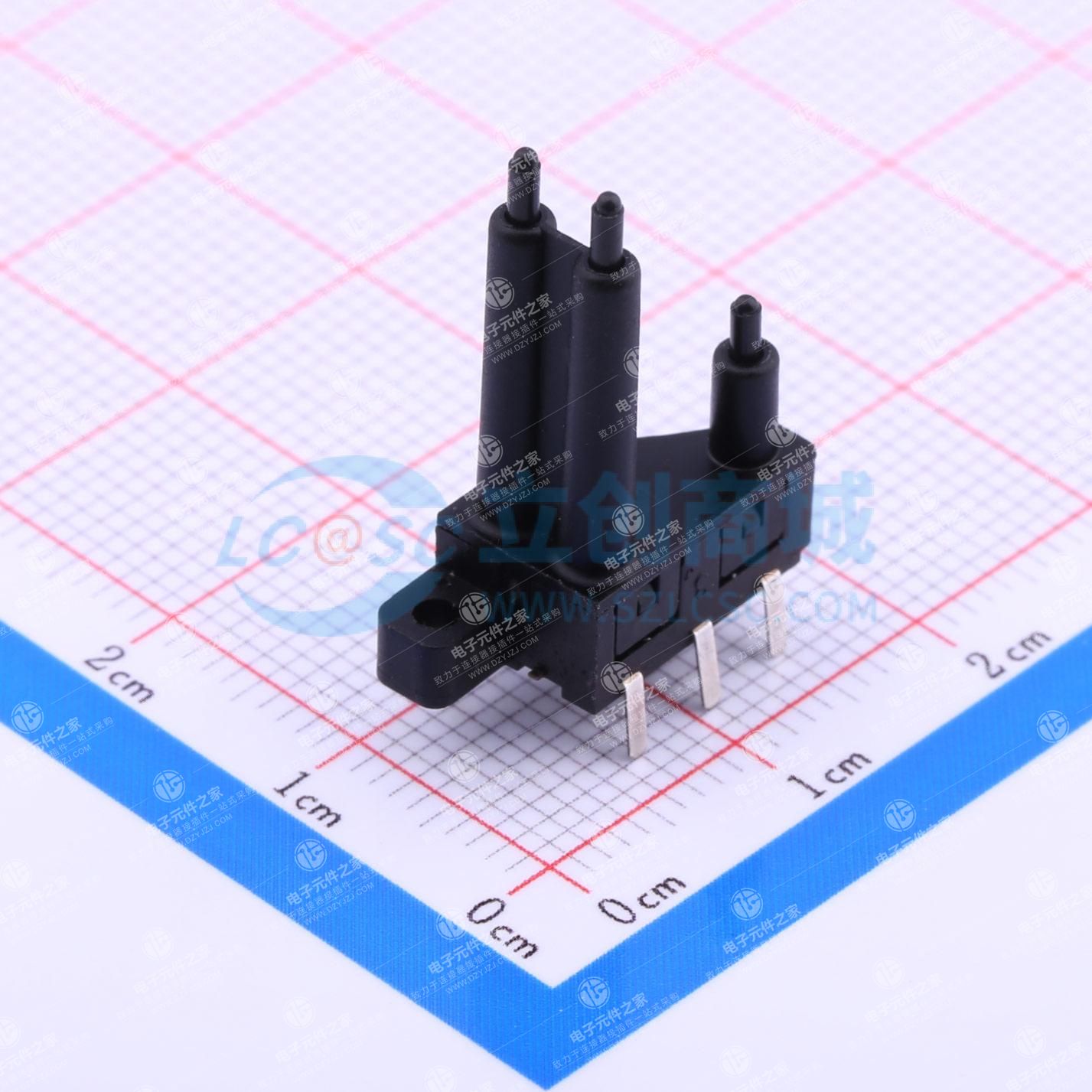 16.4*8.6*22.3mm 直插 轻触开关
