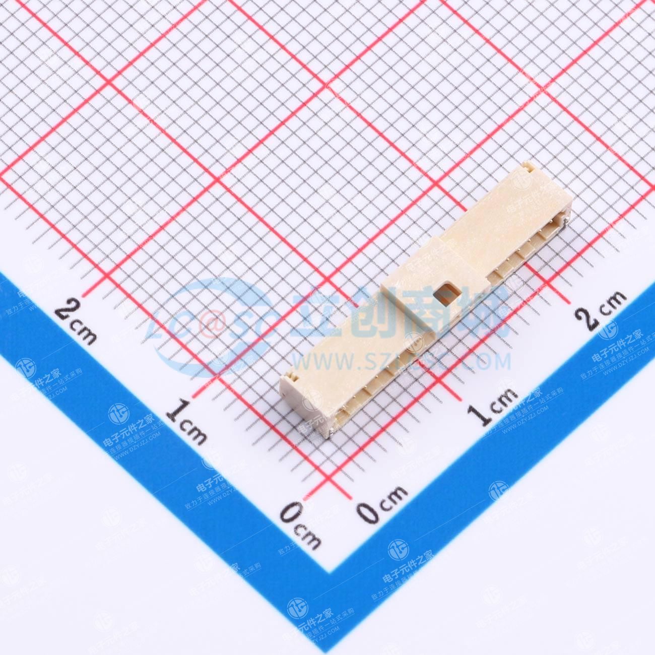 1x20P 间距:1mm 卧贴