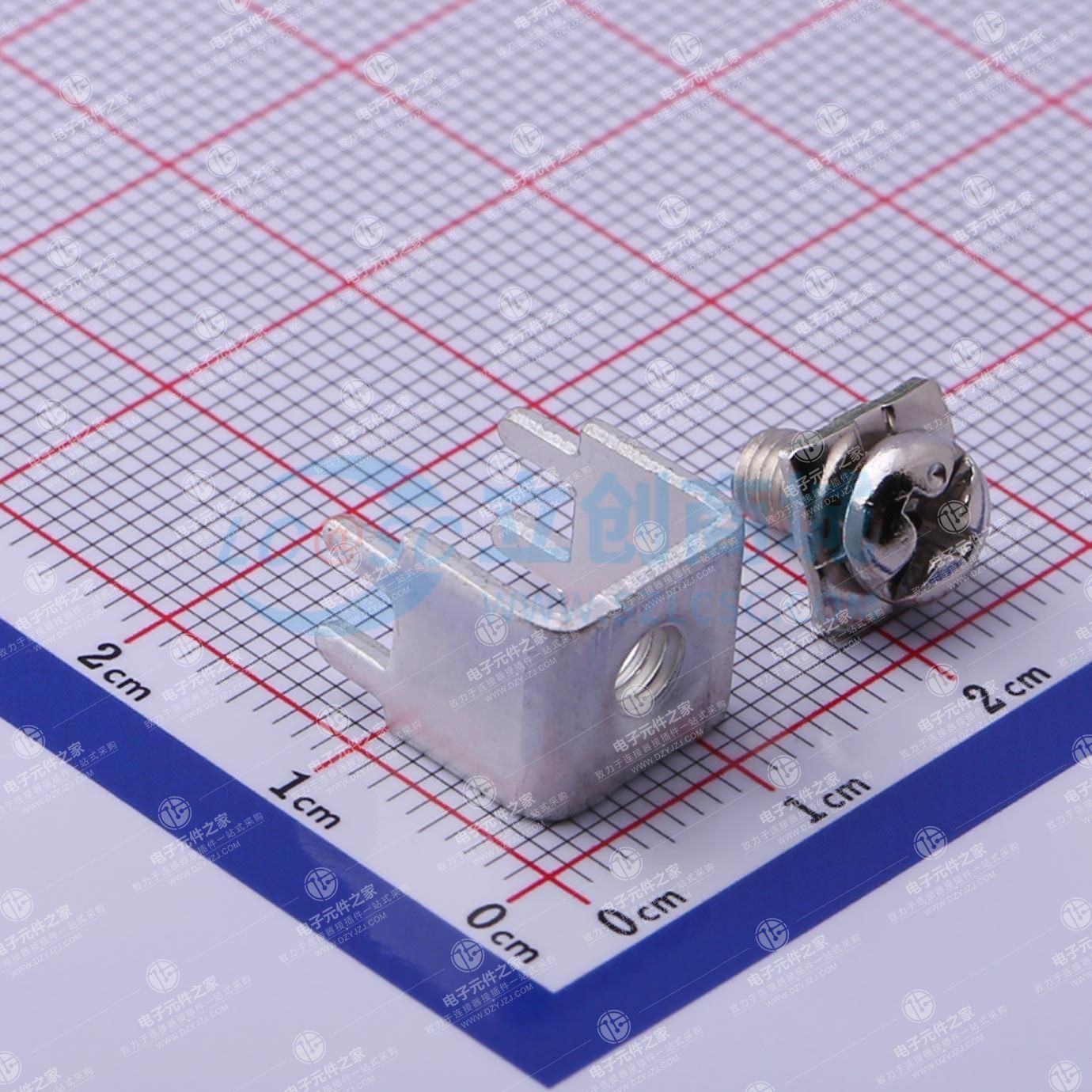 四脚 M4 二件套 PCB焊接端子