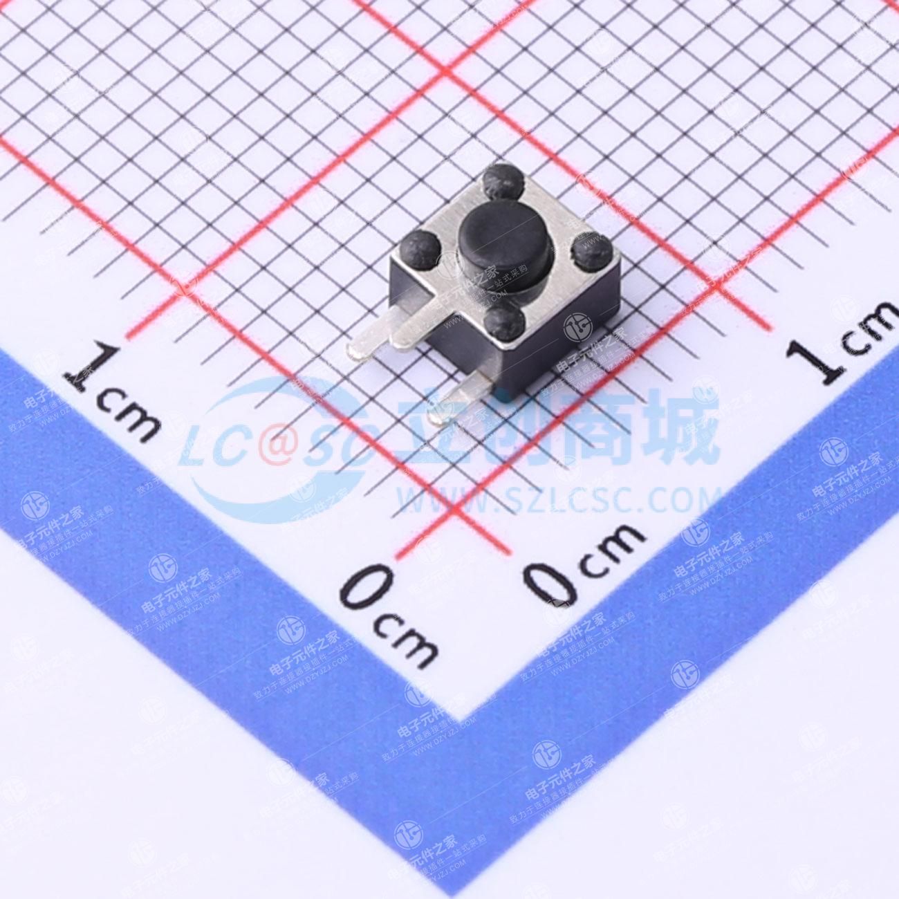 4.5*2.9*3.8mm 卧插 轻触开关