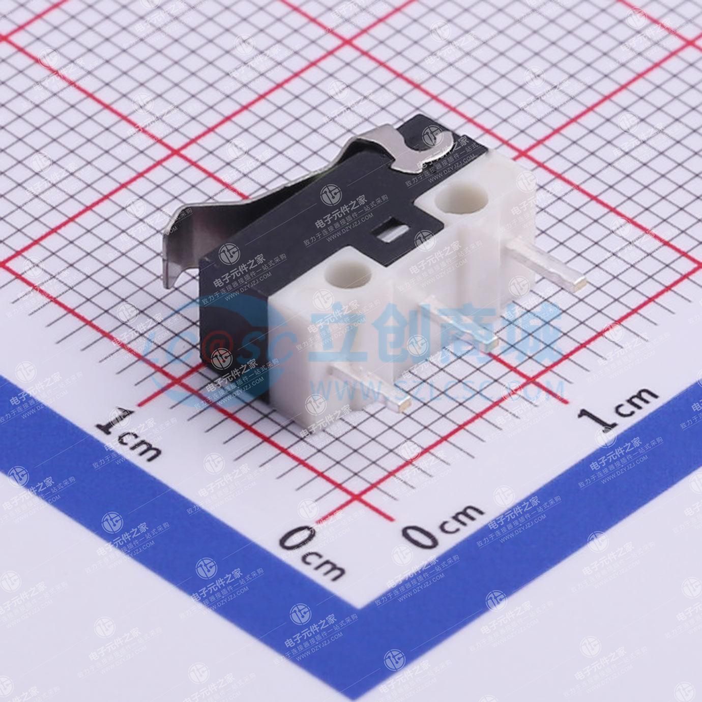 微动开关/行程开关小微动12.7*5.7mm弧型柄