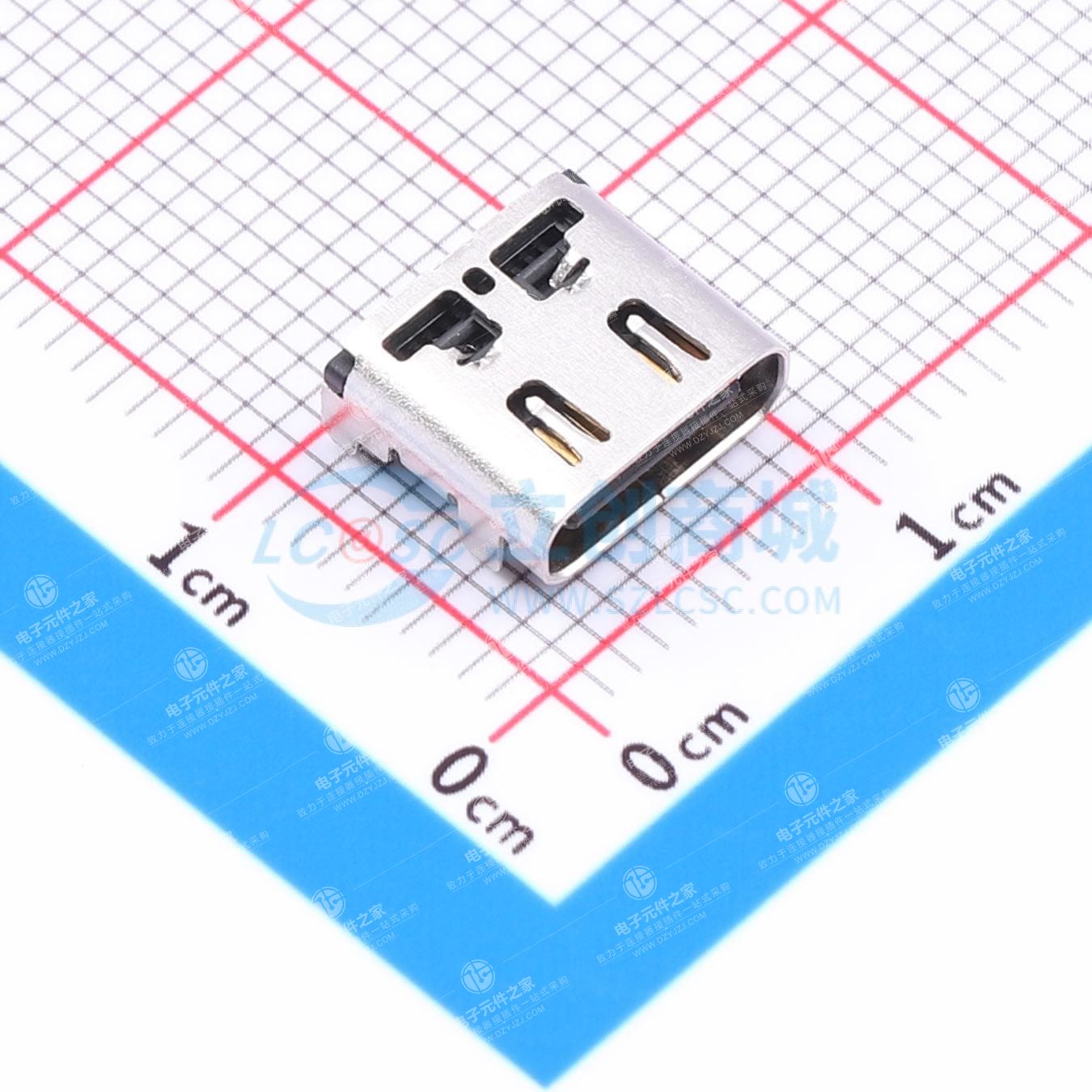 TCR06-32112402-J1 (TYPE.C 24PIN JAE版本-外壳带弹片8.0MM)