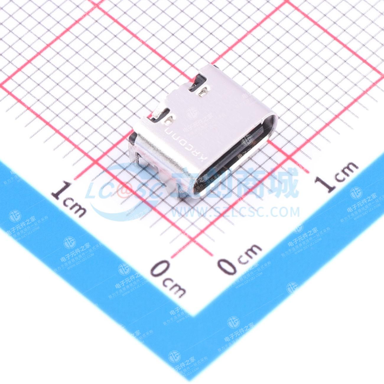 TCR13-32111602-01(Type.C 16pin Rec 短体6.5mm )