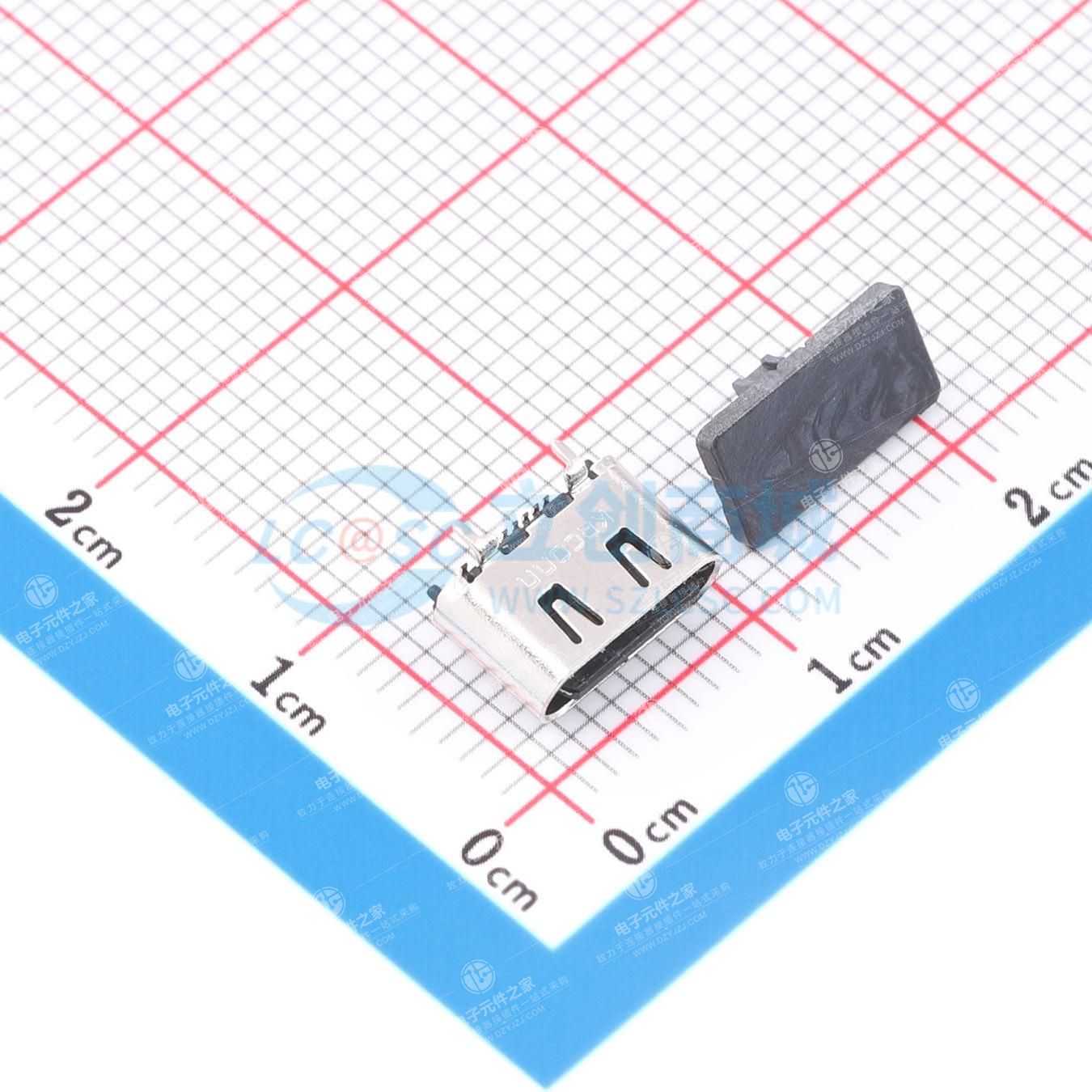 TCR41-57111602-T1 （TYPE.C 16PIN TID版本-立式5.7MM）