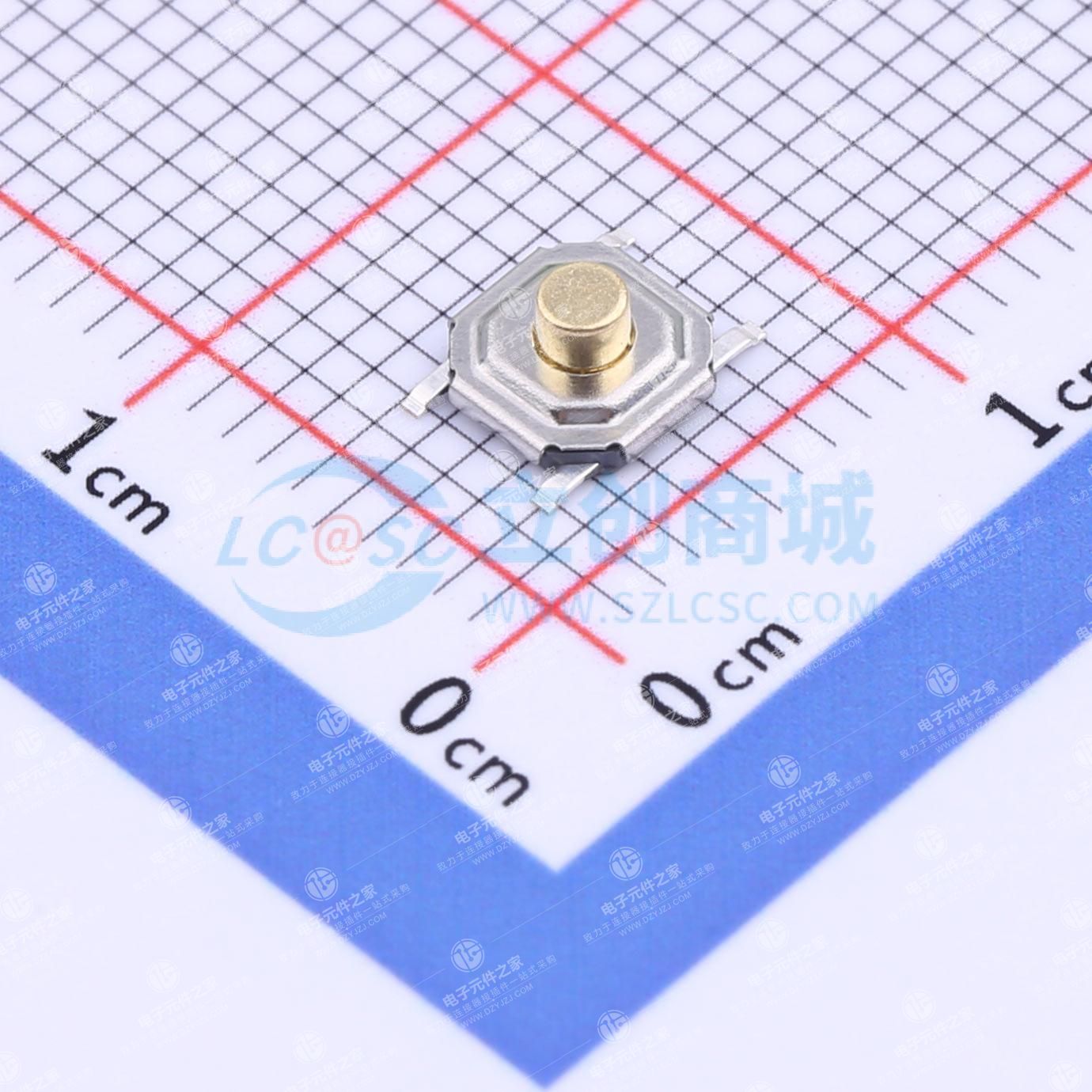 5.1*5.1*2.5mm 立贴 轻触开关