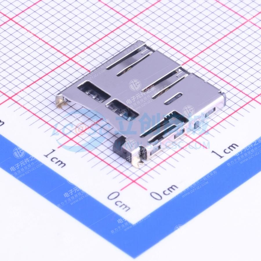 自弹式 MicroSD卡(TF卡) 卡座