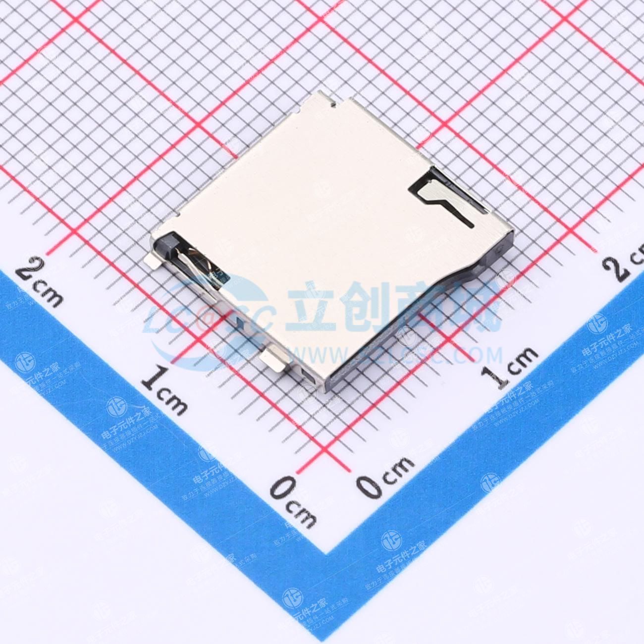 自弹式 MicroSD卡(TF卡) 卡座
