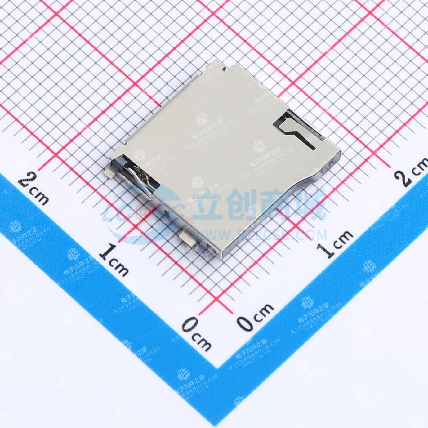 插拔式 MicroSD卡(TF卡) 卡座