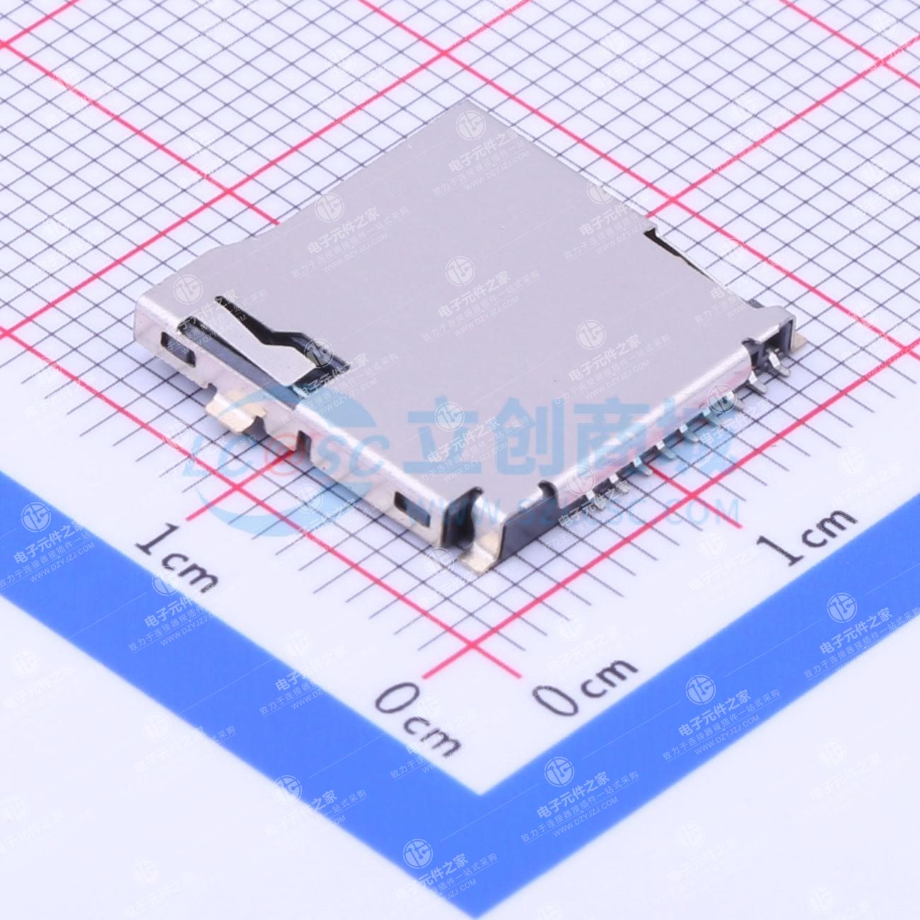 自弹式 MicroSD卡(TF卡) 卡座