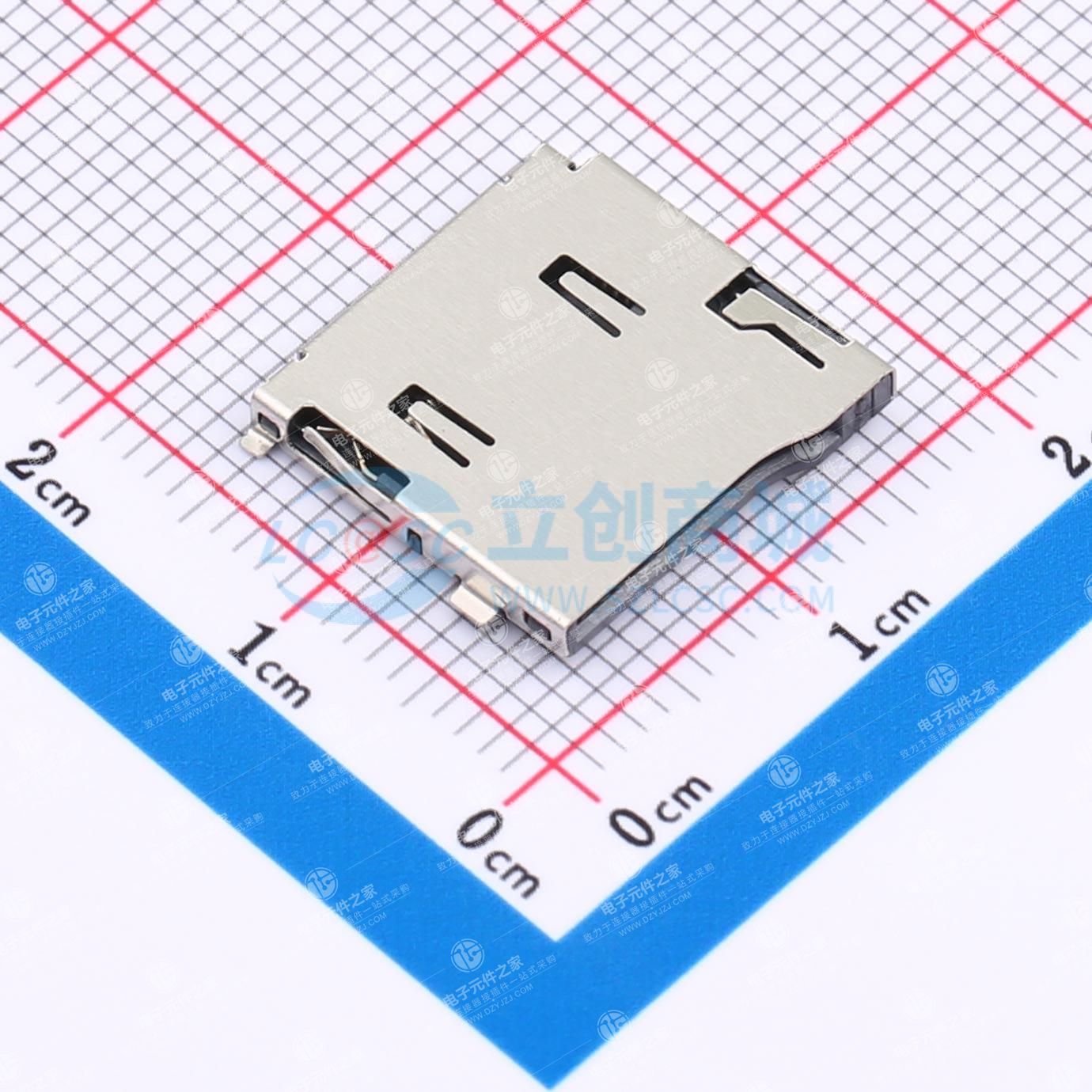 自弹式 MicroSD卡(TF卡) 卡座