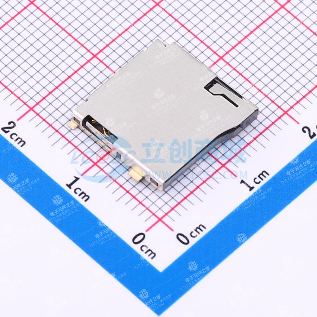 自弹式 MicroSD卡(TF卡) 卡座