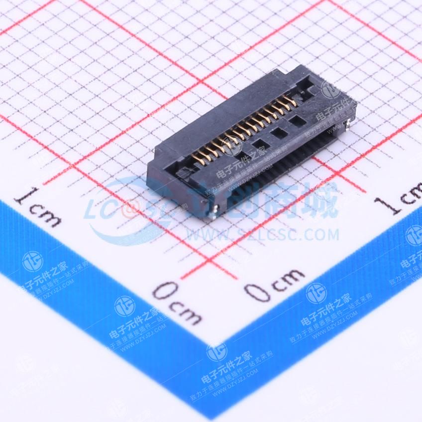 翻盖式 下接 P数:15P 间距:0.5mm