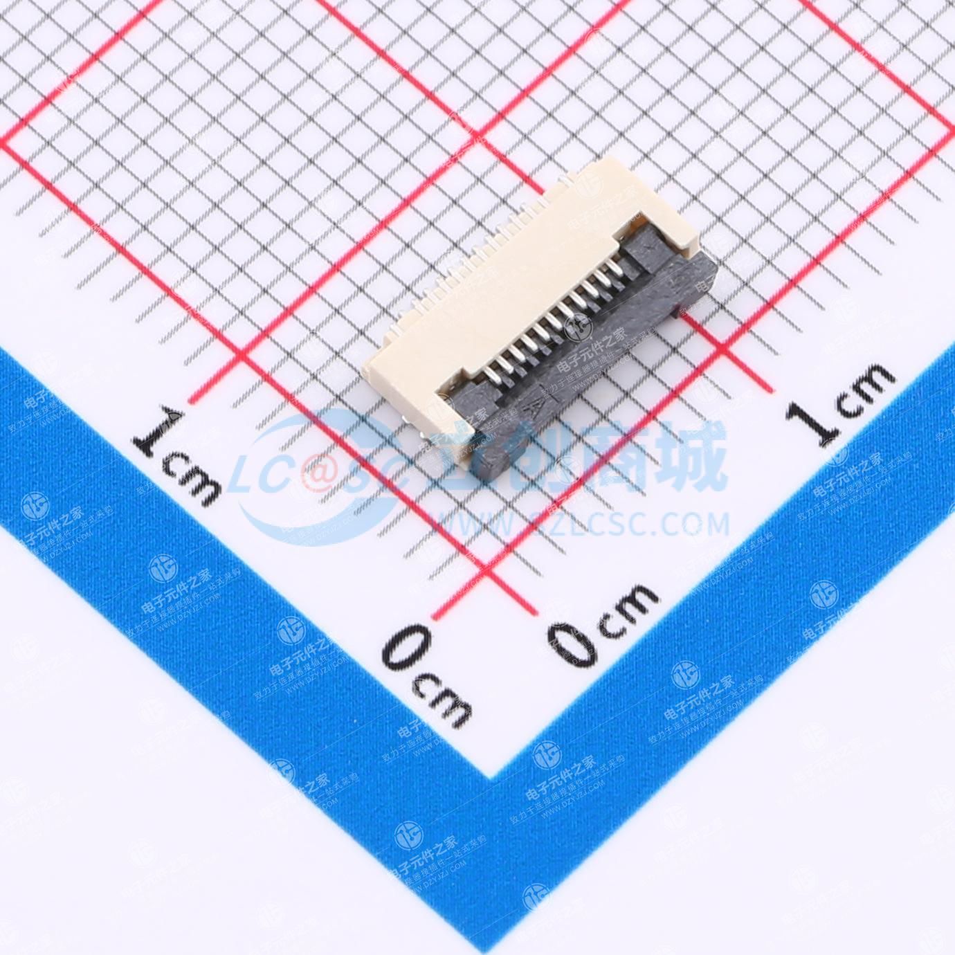 翻盖式 下接 P数:11P 间距:0.5mm