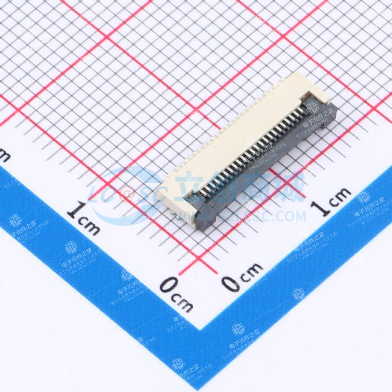 翻盖式 下接 P数:23P 间距:0.5mm