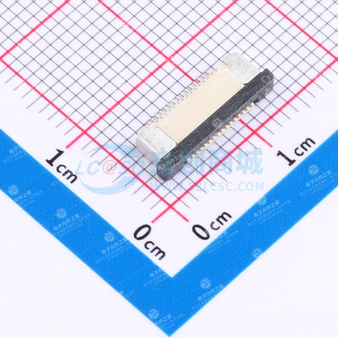 抽屉式 下接 P数:15P 间距:0.5mm