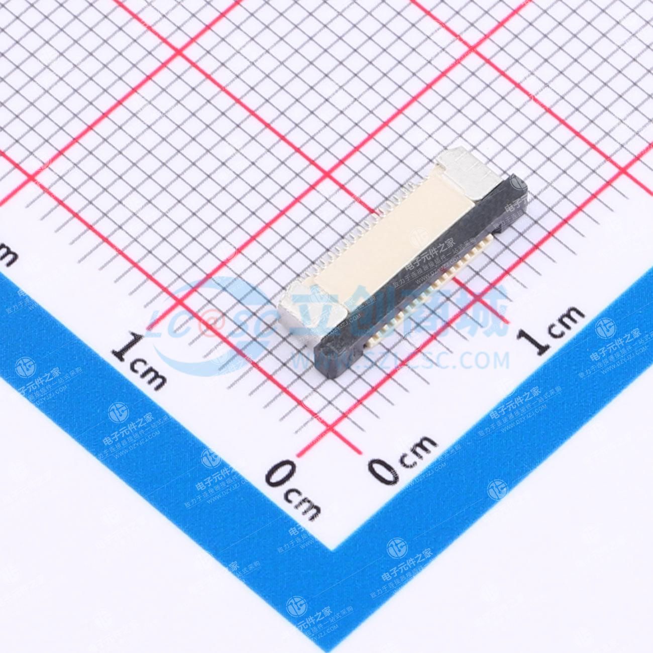 抽屉式 下接 P数:16P 间距:0.5mm
