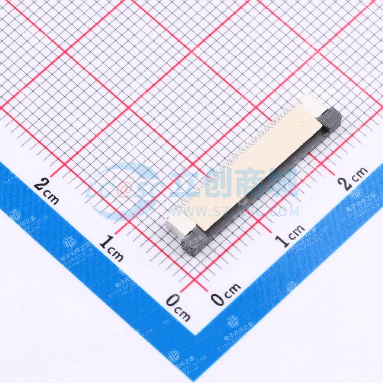 抽屉式 下接 P数:36P 间距:0.5mm