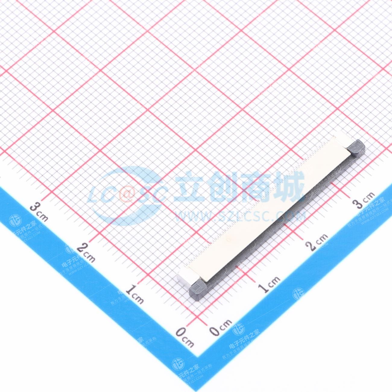 抽屉式 下接 P数:60P 间距:0.5mm