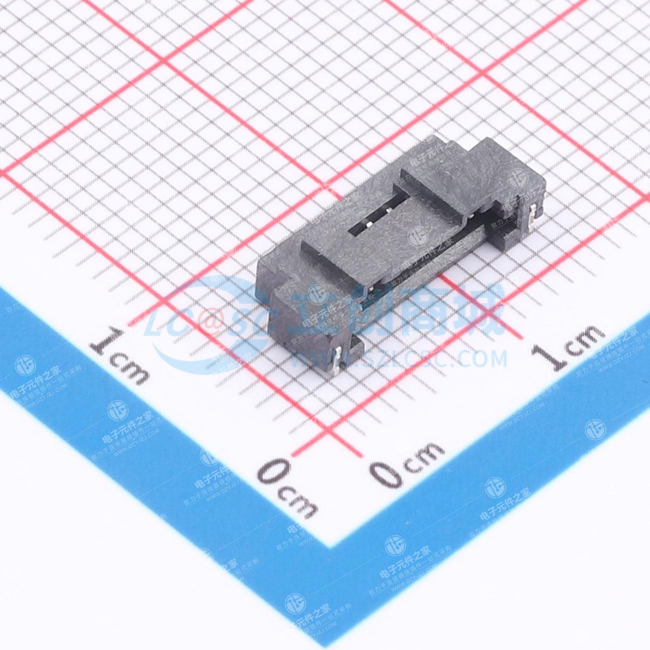 1x7P 间距:1.25mm 卧贴
