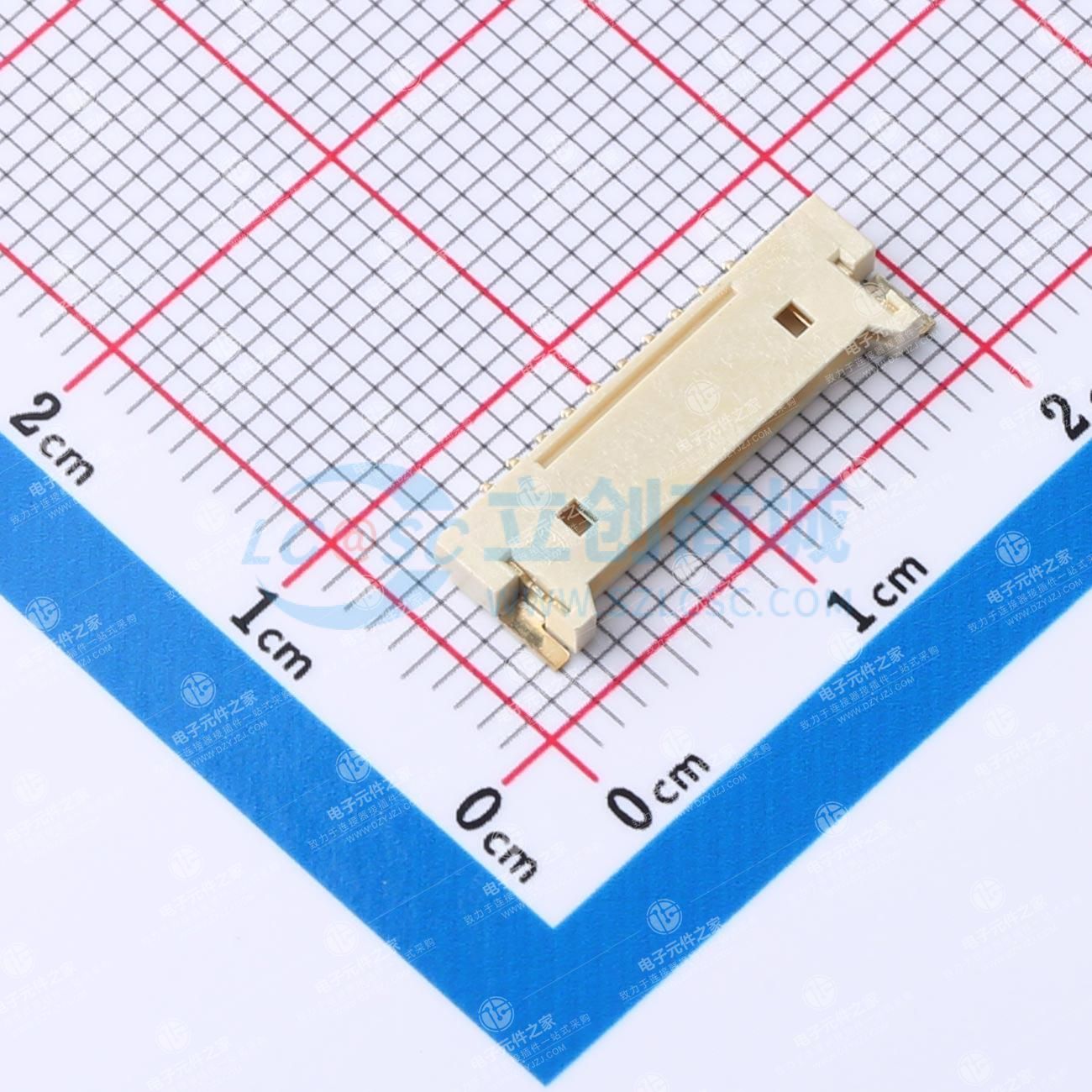 抽屉式 P数:10P 间距:1.25mm