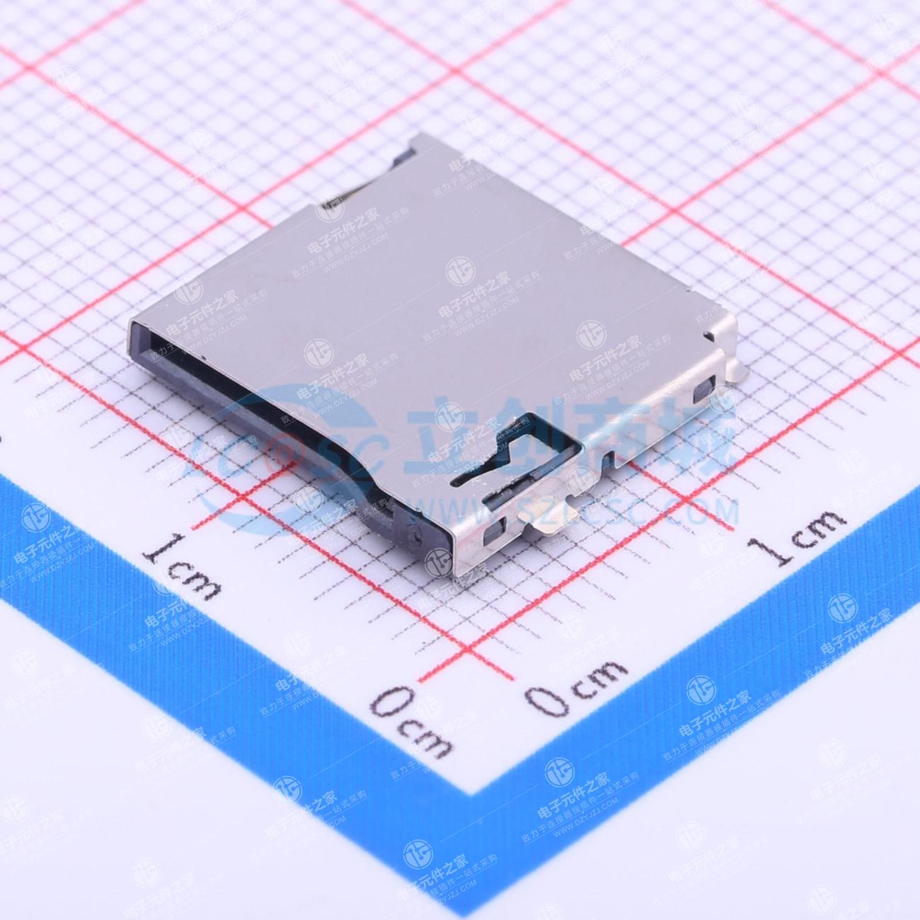 自弹式 MicroSD卡(TF卡) 卡座