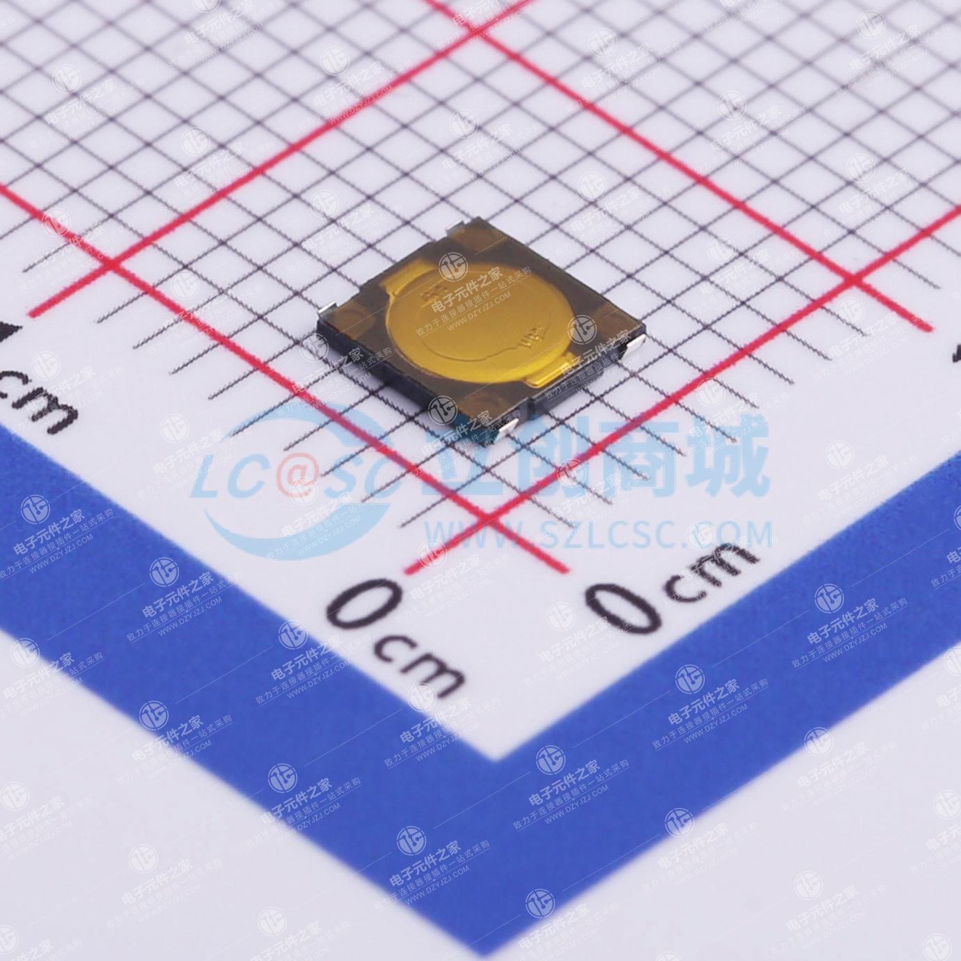 4.4*4.4*0.55mm 立贴 轻触开关