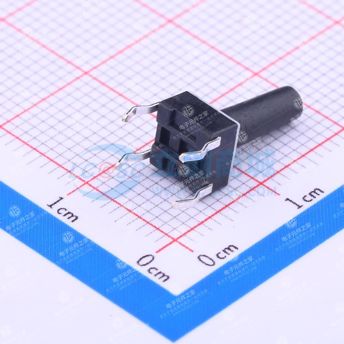 6*6*13mm 直插 轻触开关