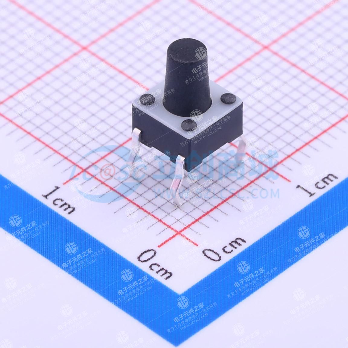 6*6*4.9mm 直插 轻触开关