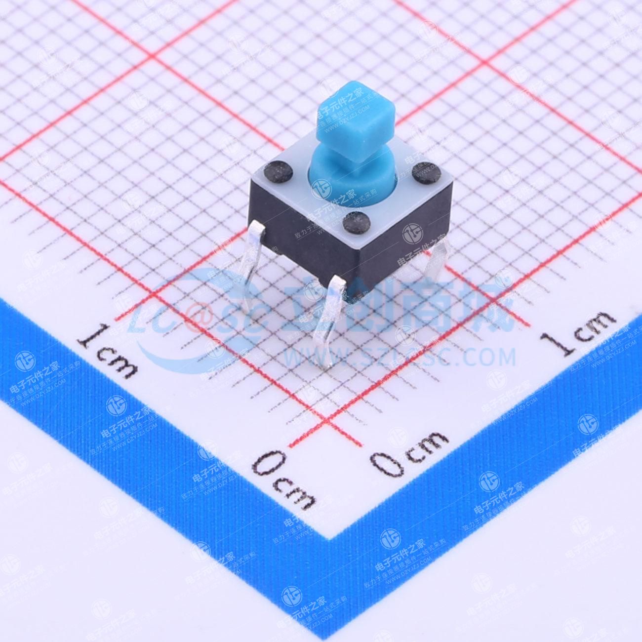6*6*3.9mm 直插 轻触开关