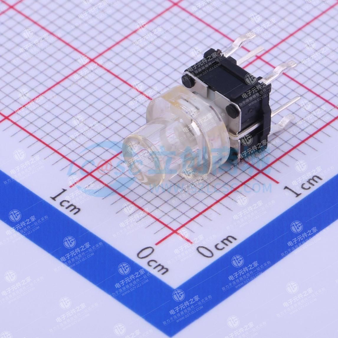 6.8*7*5.8mm 直插 轻触开关