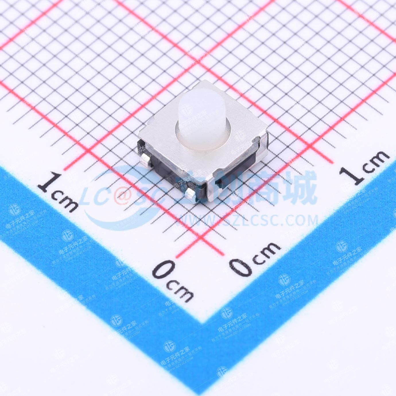 6.45*6.45*5.2mm 立贴 轻触开关