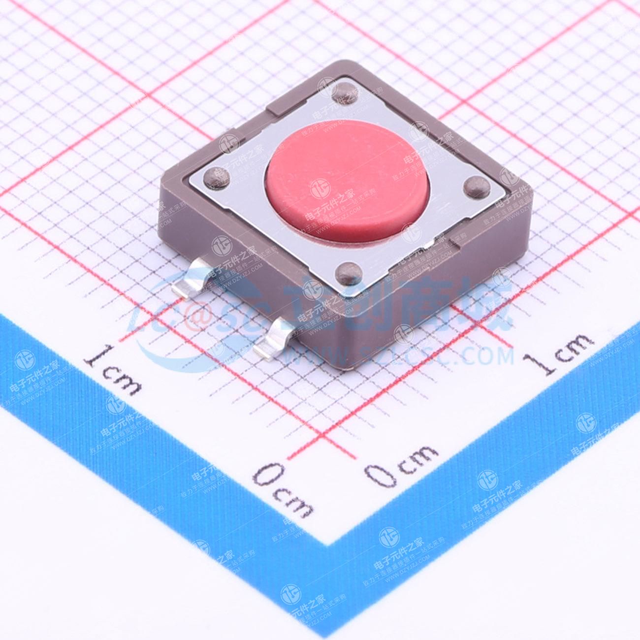 12*12*0.8mm 立贴 轻触开关
