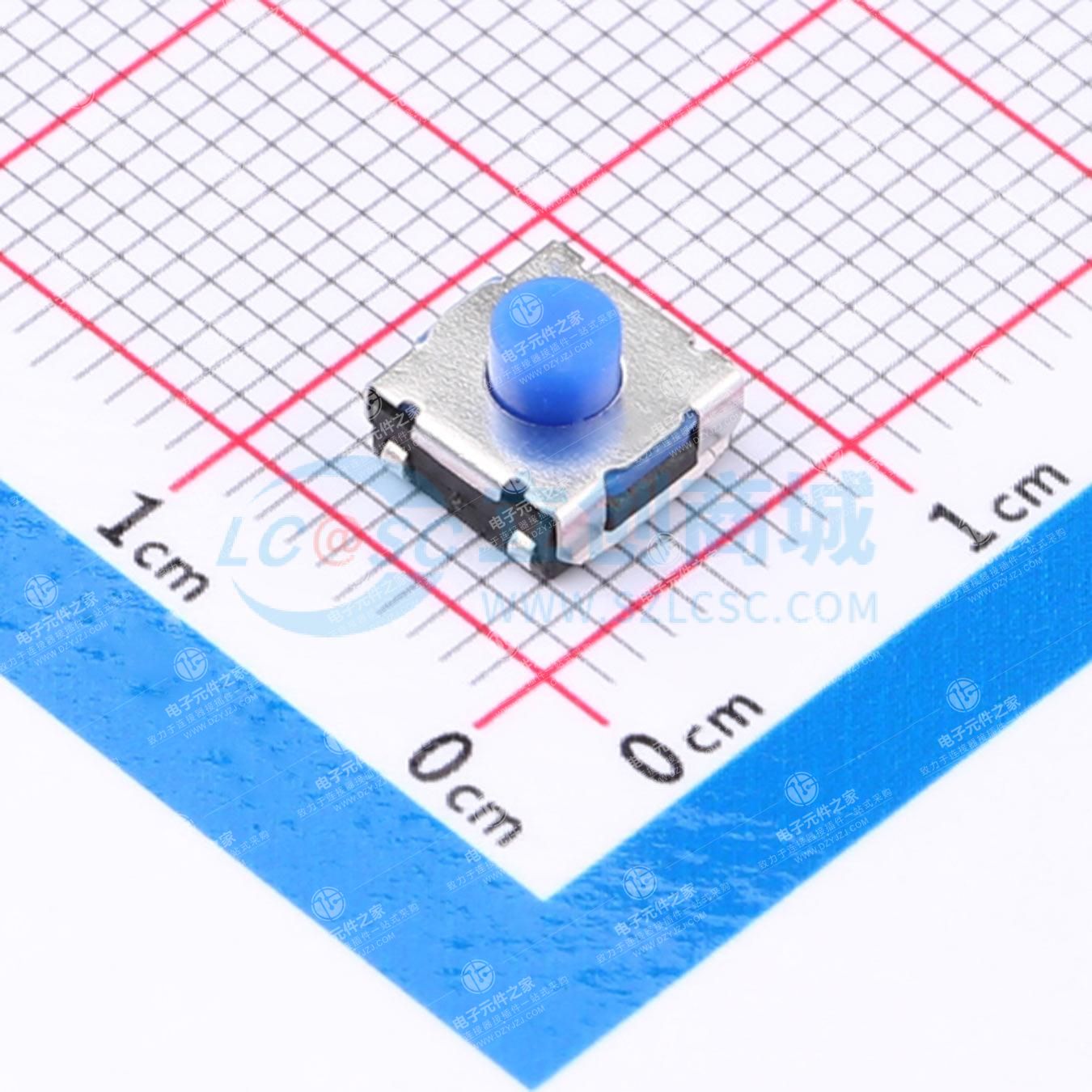 6.2*6.2*4.3mm 贴片 轻触开关