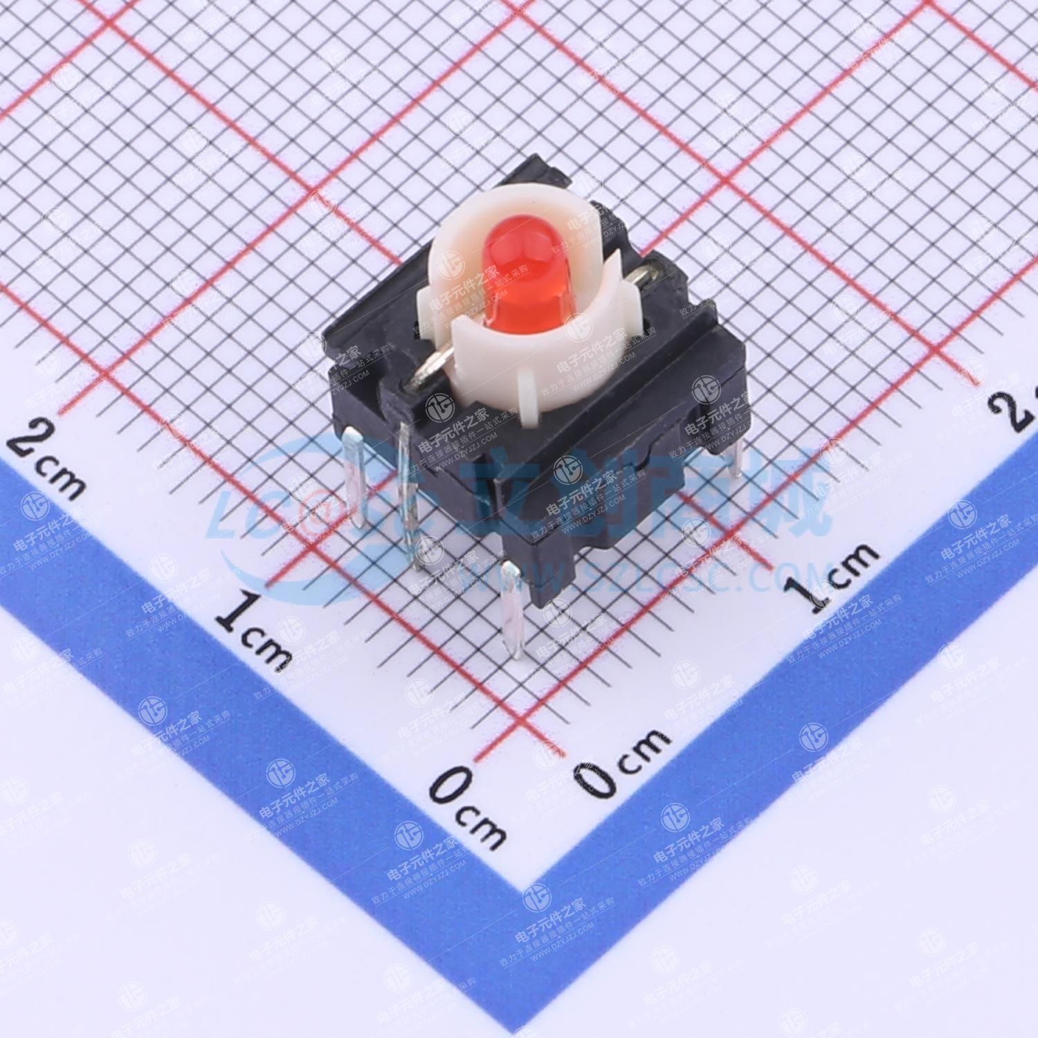 10*10*12.7mm 立贴 轻触开关