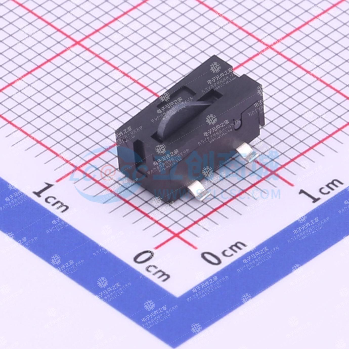 检测开关贴片正按10.20*4.80*6.50贴片带柱复位开关黑柄
