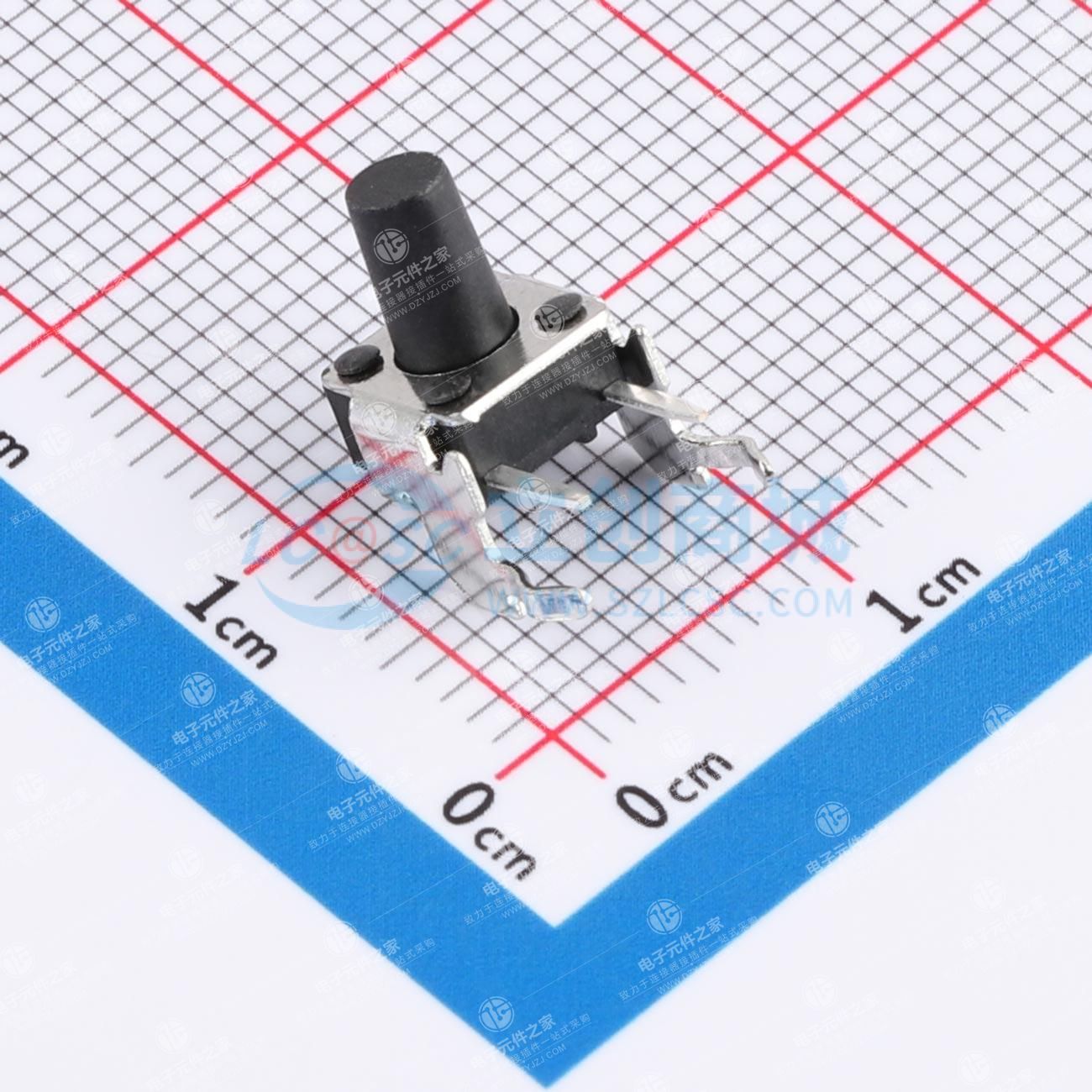 6.0*6.0*9.0mm 卧插 轻触开关