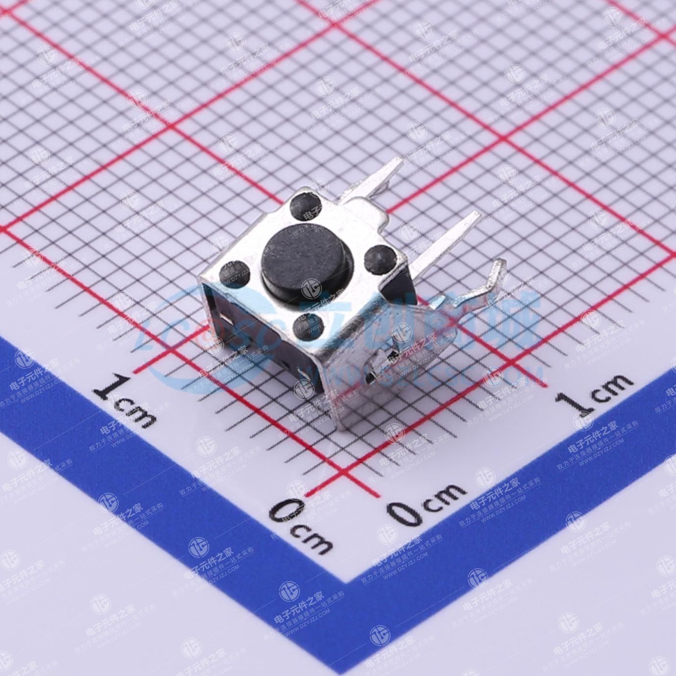 6*6*4.5mm 卧插 轻触开关