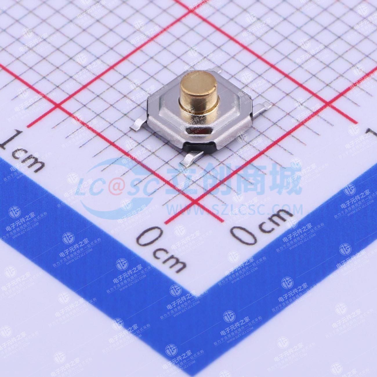 5.1*5.1*2.5mm 立贴 轻触开关