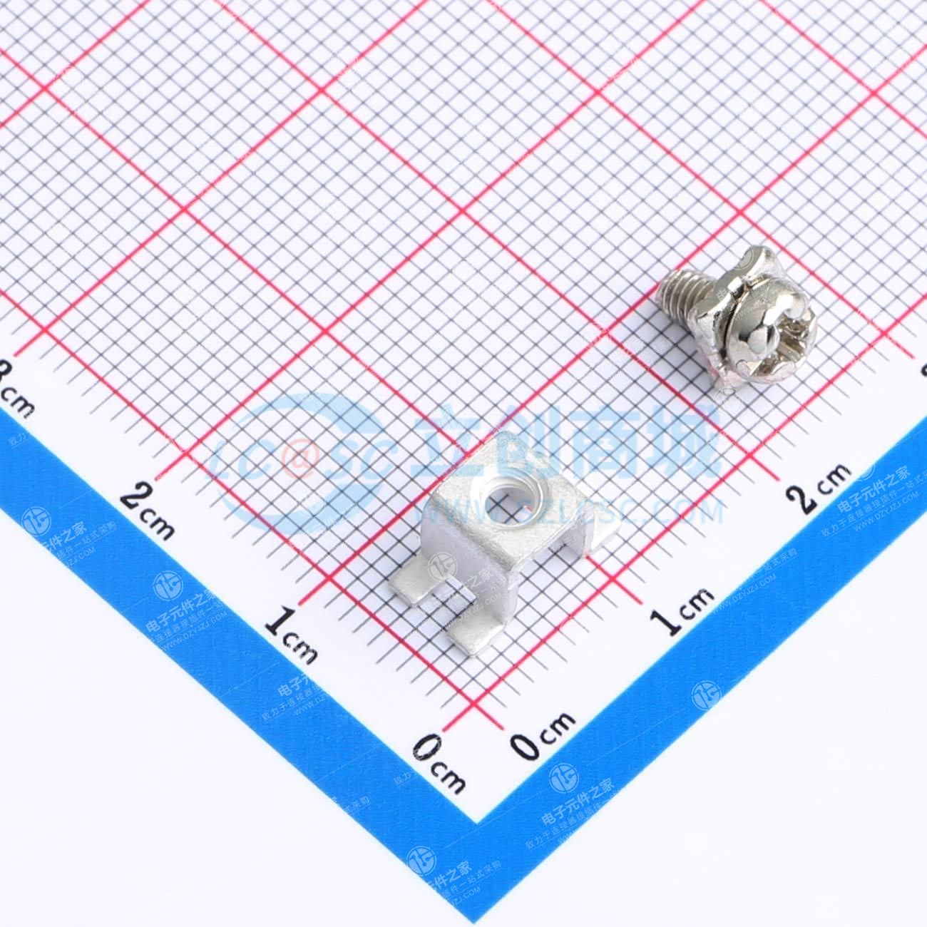 四脚 M3 二件套 PCB焊接端子