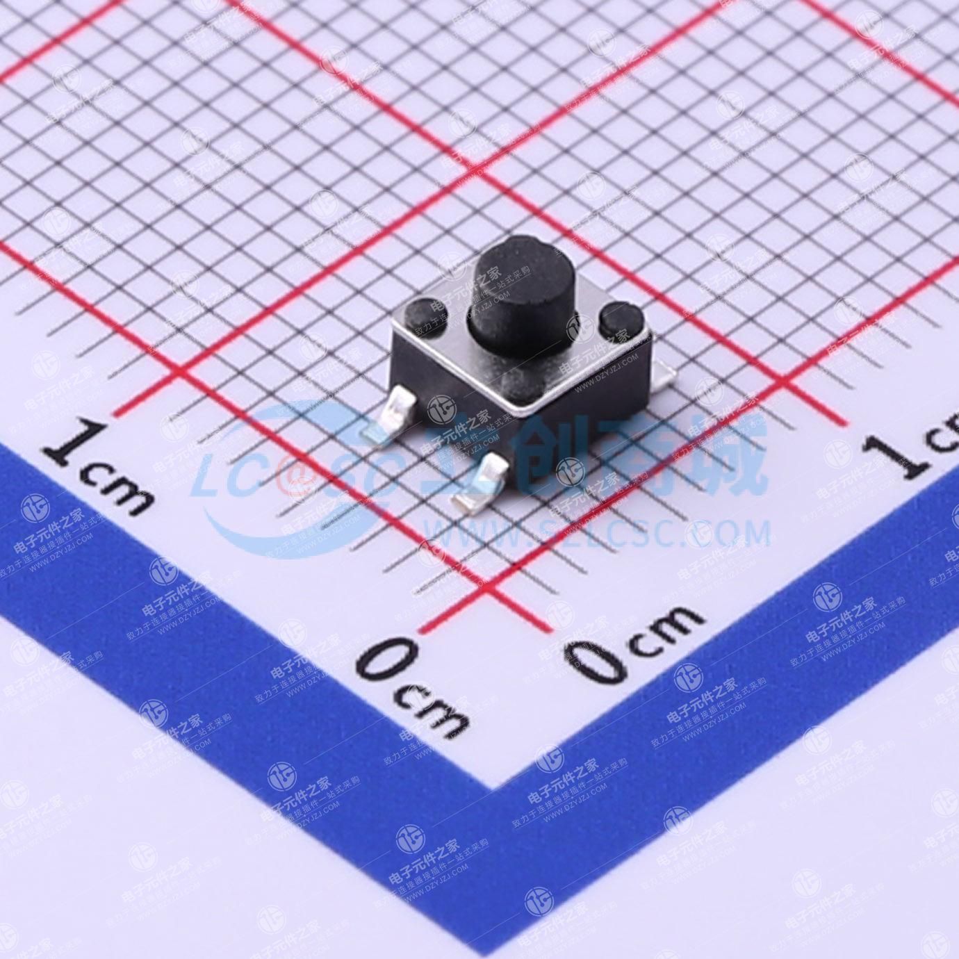 4.5*4.5*4.3mm 立贴 轻触开关