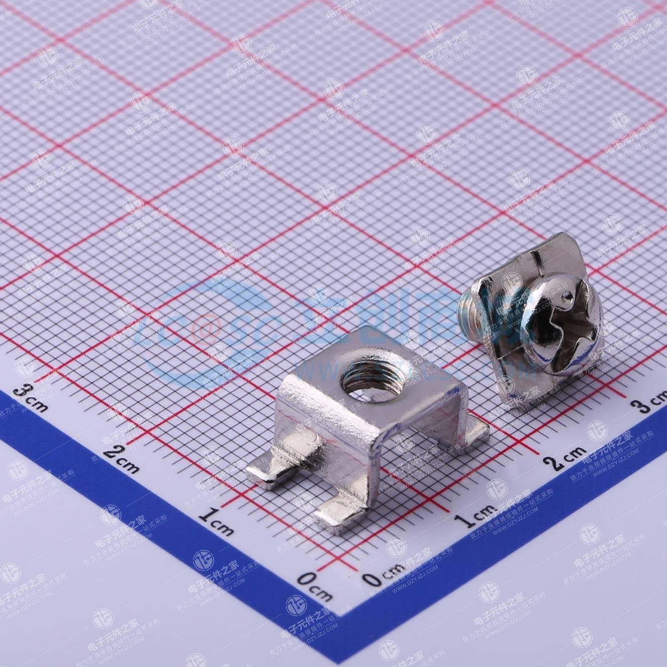 四脚 M5 二件套 PCB焊接端子